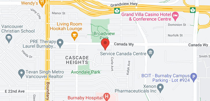map of 3 3980 CANADA WAY